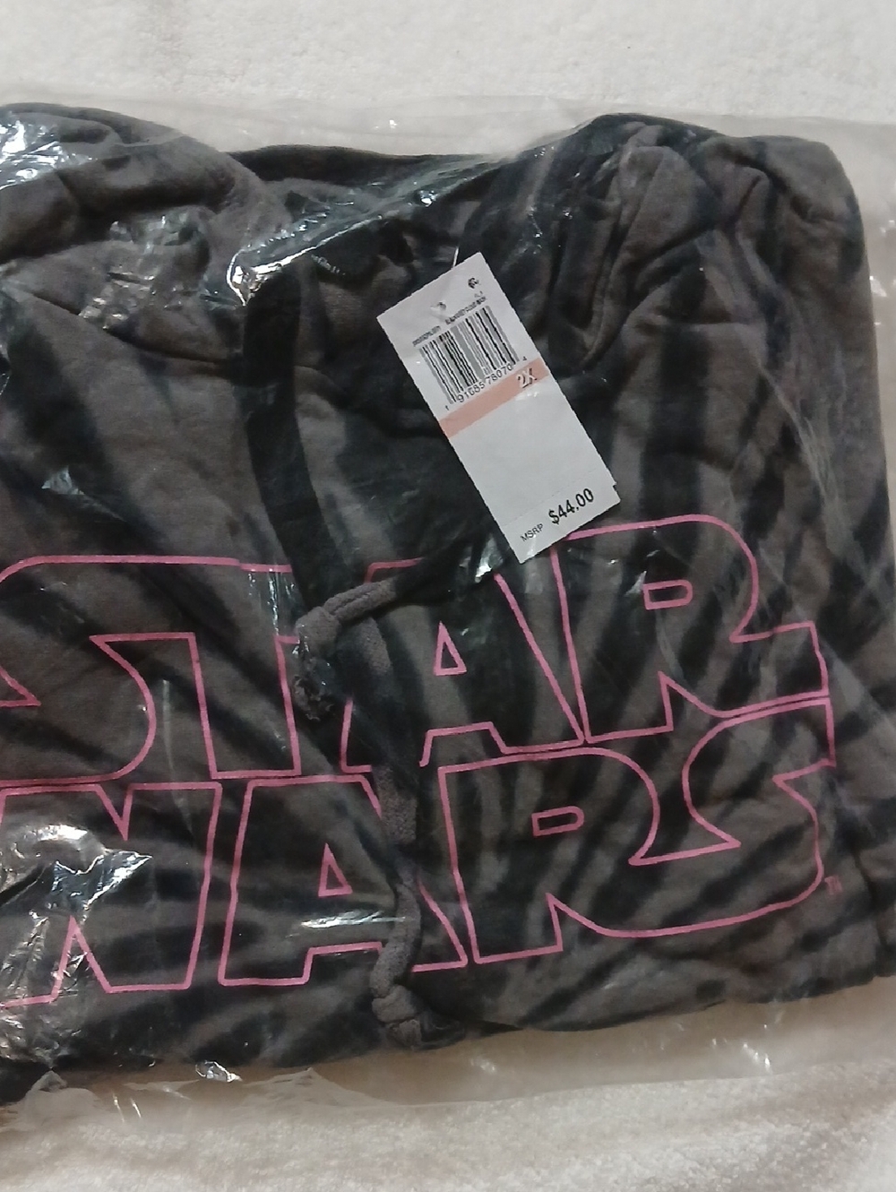 Star Wars Tie Dye pullover hoodie Style Shirt Size 2X
